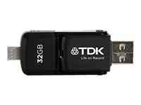 Tdk 2 In 1 Micro Usb Flash Drive